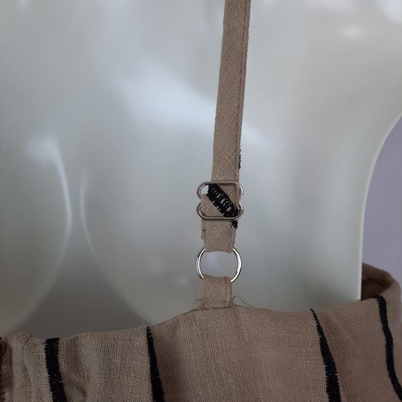 5 For $20.00 Sale Honey Punch Boho Crop Halter Top, Medium, Tan & Black - Picture 5 of 12